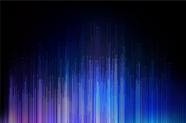 Colorful gradient lights wallpaper