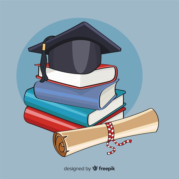 Free Vector colorful hand drawn education concept