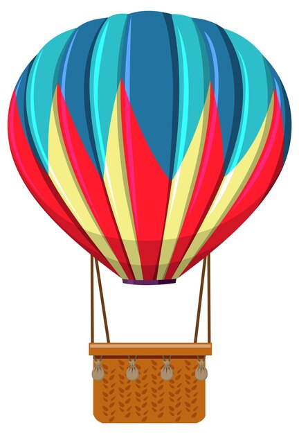 Colorful Hot Air Balloon in the Sky