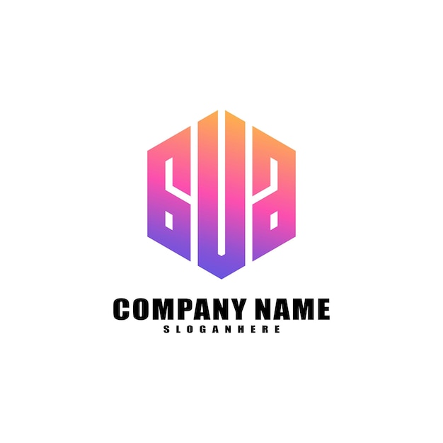 Free Vector colorful letter logo design