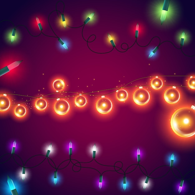 Colorful lights background