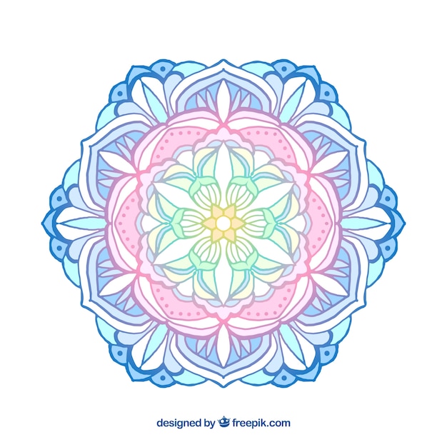 Colorful mandala background