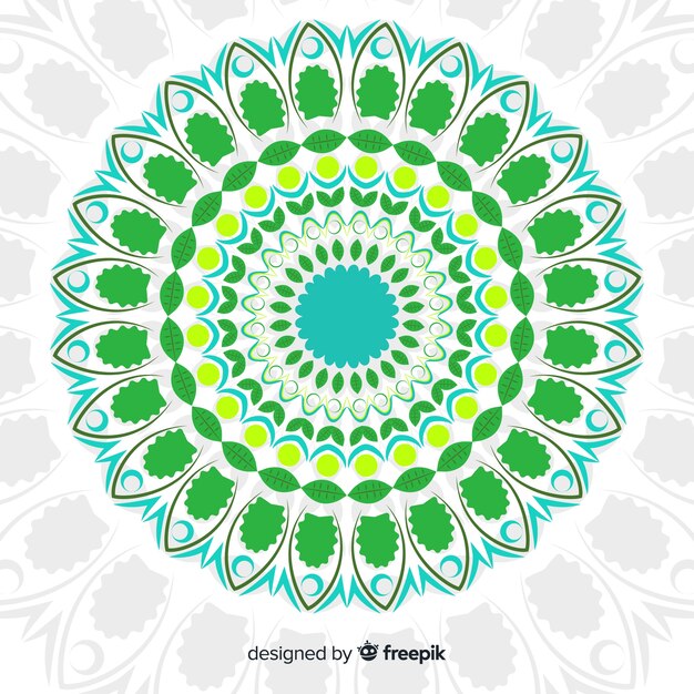 Colorful mandala background