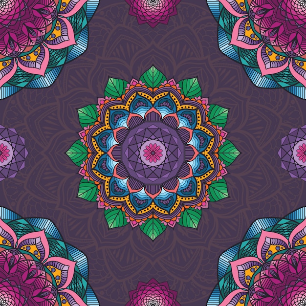 Colorful mandala