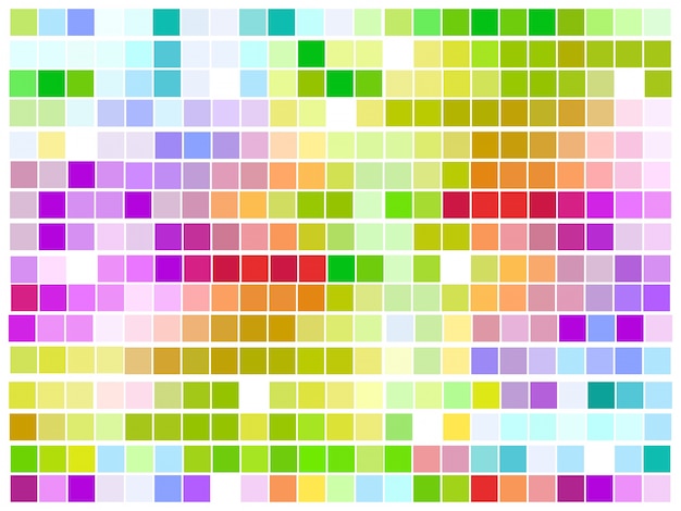 Free vector colorful mosaic pattern design