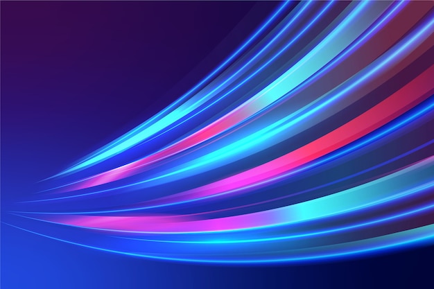 Colorful neon lights  background