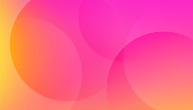 Free vector colorful pink and yellow bright background