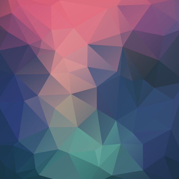 Colorful polygonal background