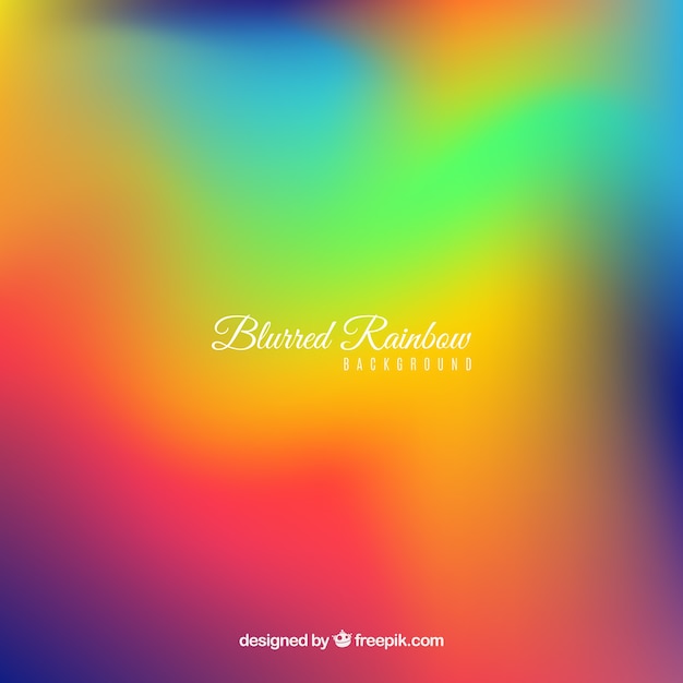 Colorful rainbow background