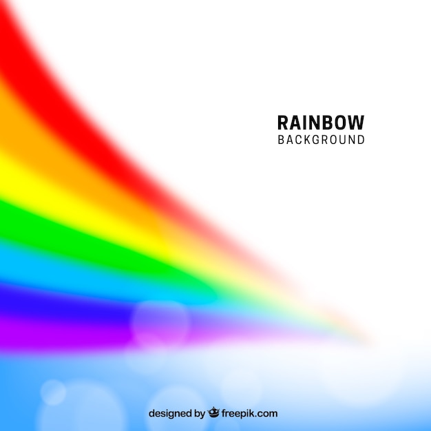 Colorful rainbow background