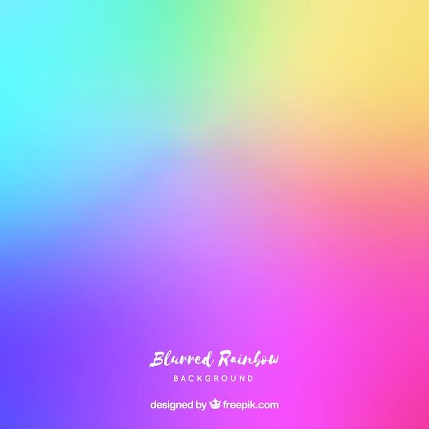 Colorful rainbow background