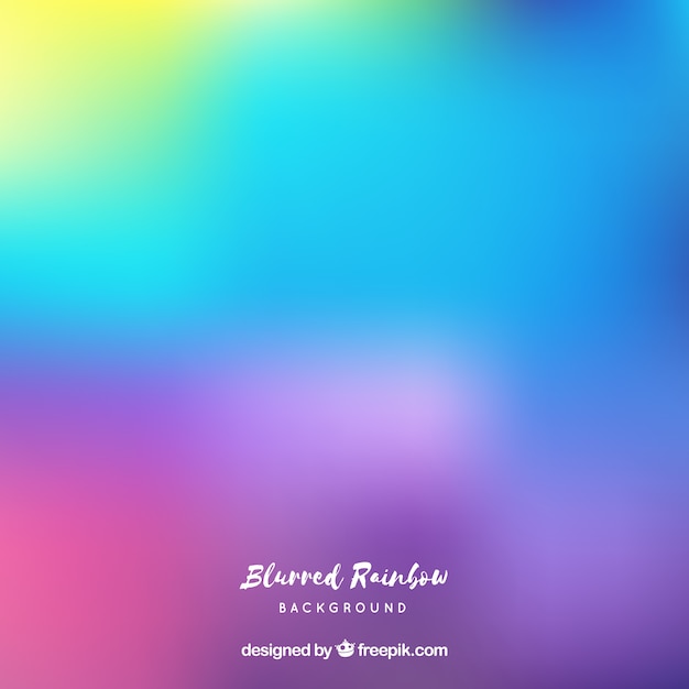 Colorful rainbow background