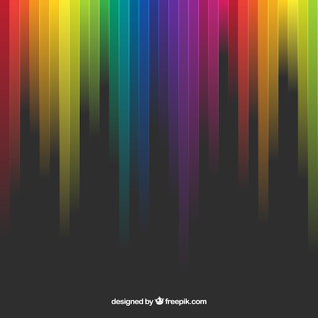 Free Vector colorful rainbow background