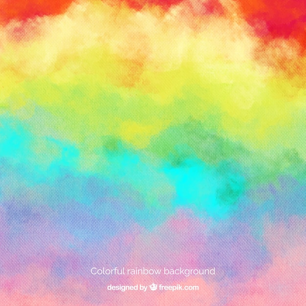 Colorful rainbow background