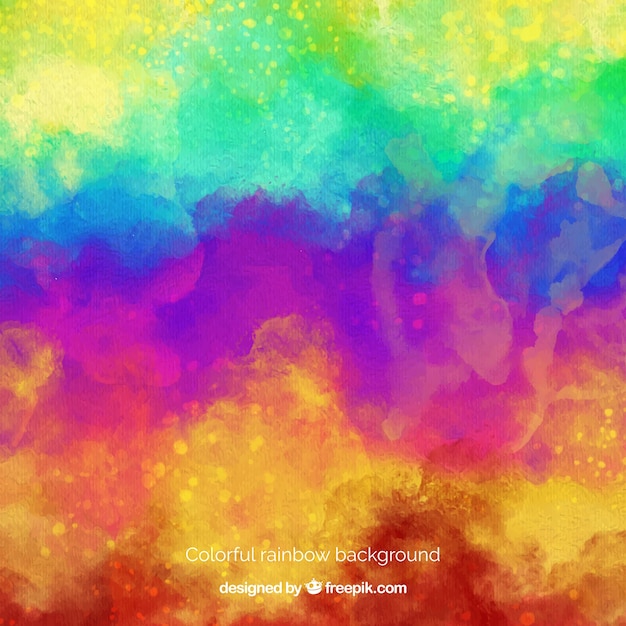 Free Vector colorful rainbow background