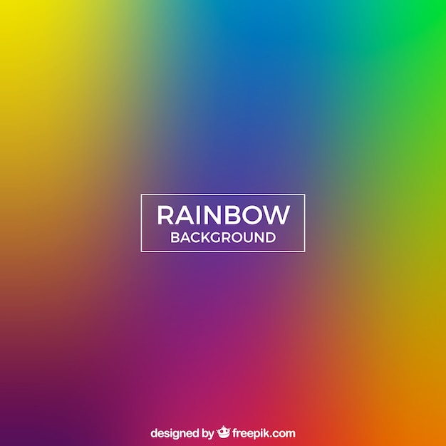 Colorful rainbow background