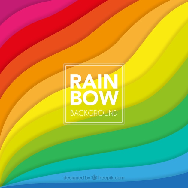 Colorful rainbow background