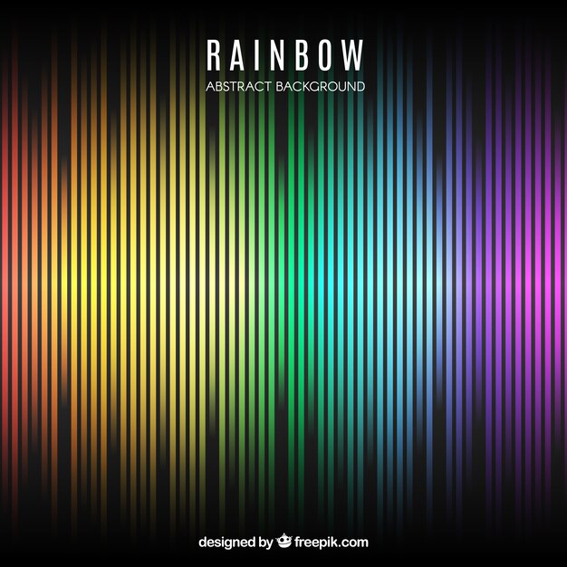 Colorful rainbow background