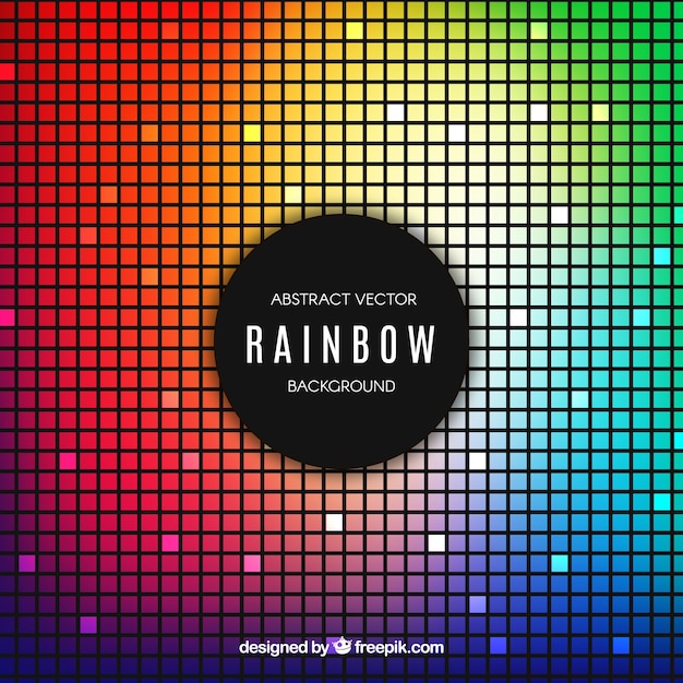 Free Vector colorful rainbow background