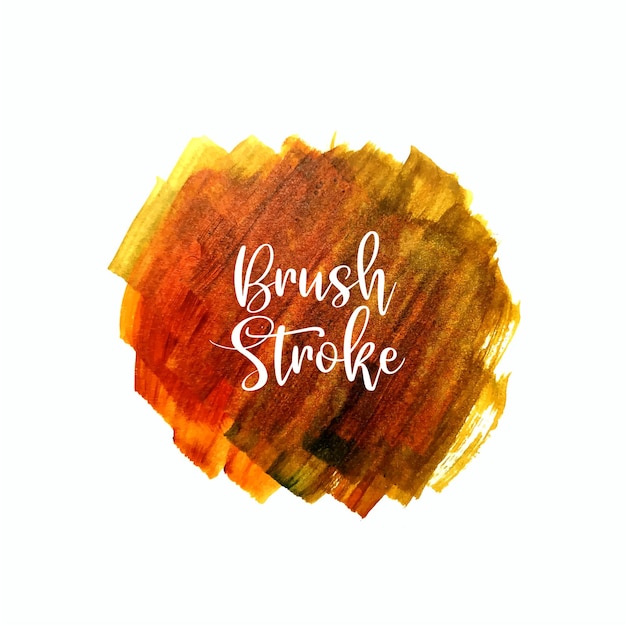 Colorful red bright brush stroke design background