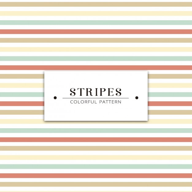 Free vector colorful stripes pattern