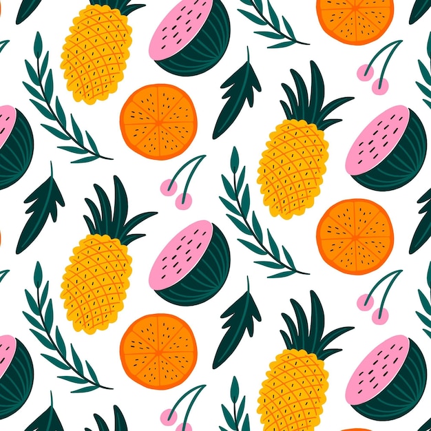 Colorful summer pattern