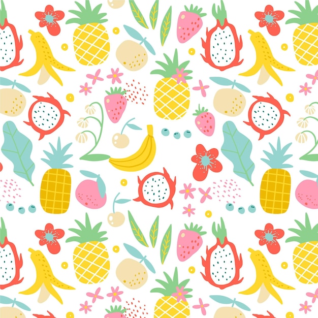 Colorful summer pattern