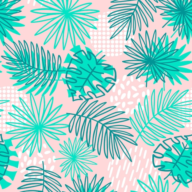 Colorful summer pattern