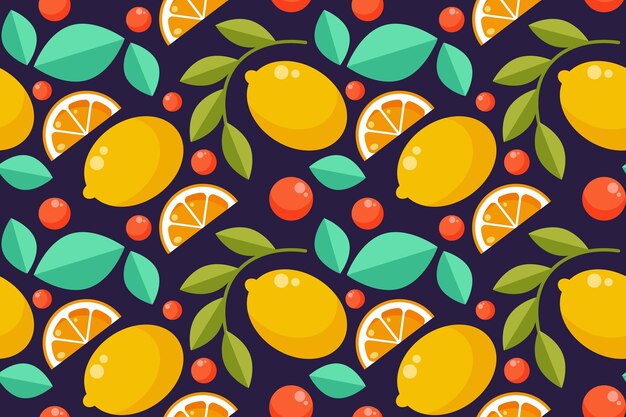 Colorful summer pattern