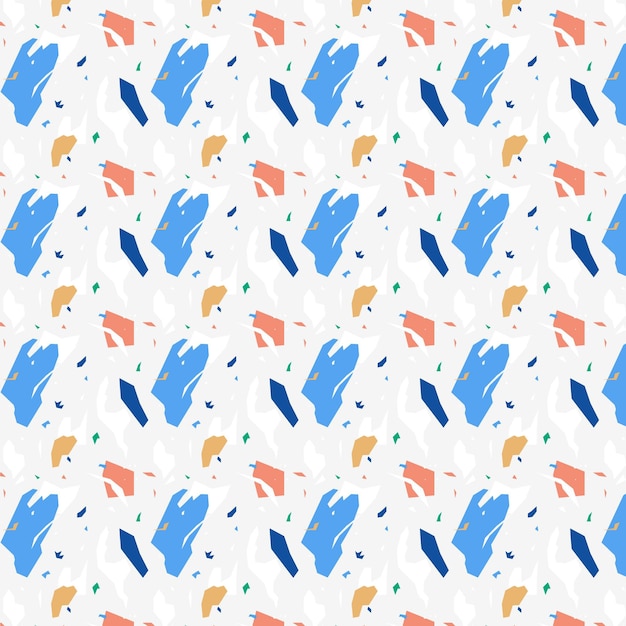 Free Vector colorful terrazzo pattern design