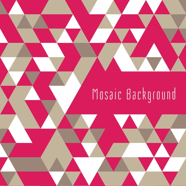 Free Vector colorful triangular shape geometric background