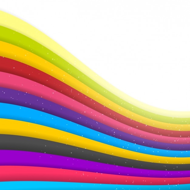 Free Vector colorful wave background