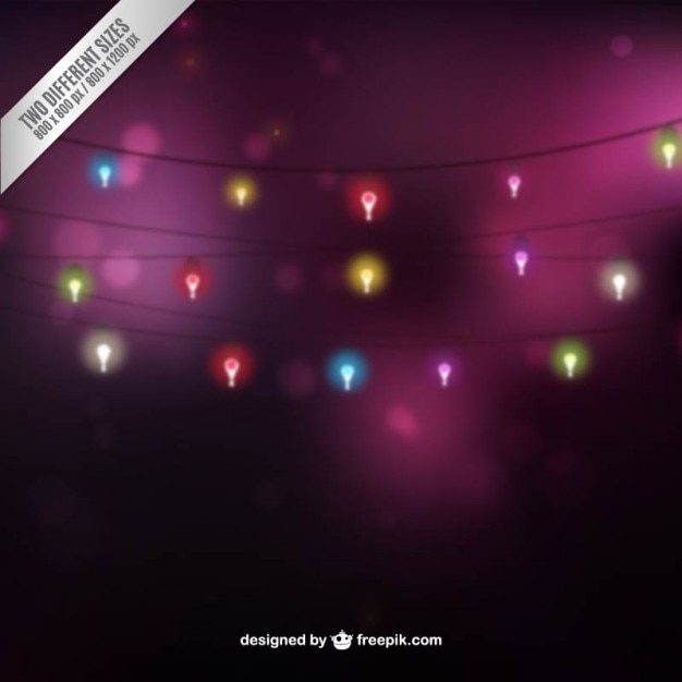 Free vector colors lights decorative