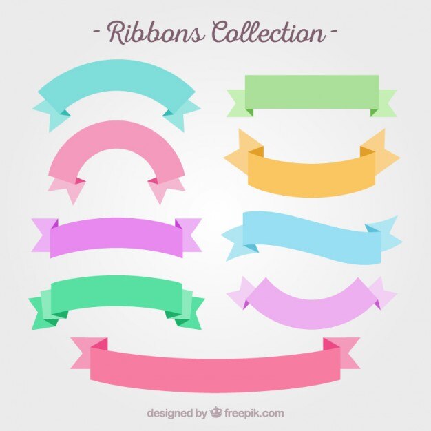 Colors ribbon collection