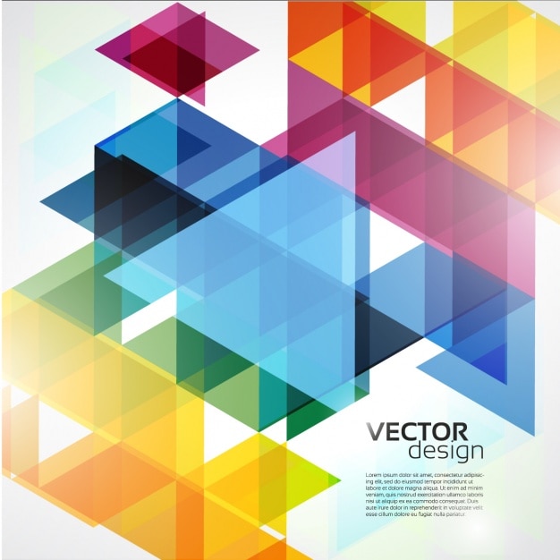 Free Vector coloured abstract background