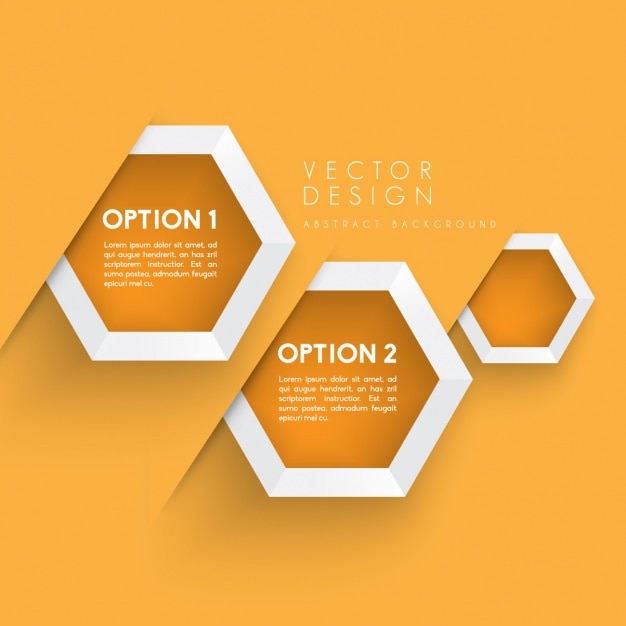 Free Vector coloured infographic template