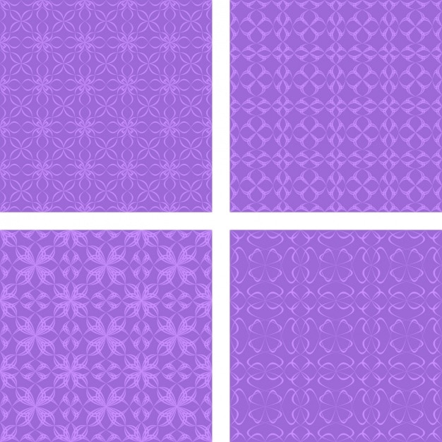 Free vector coloured patterns collection