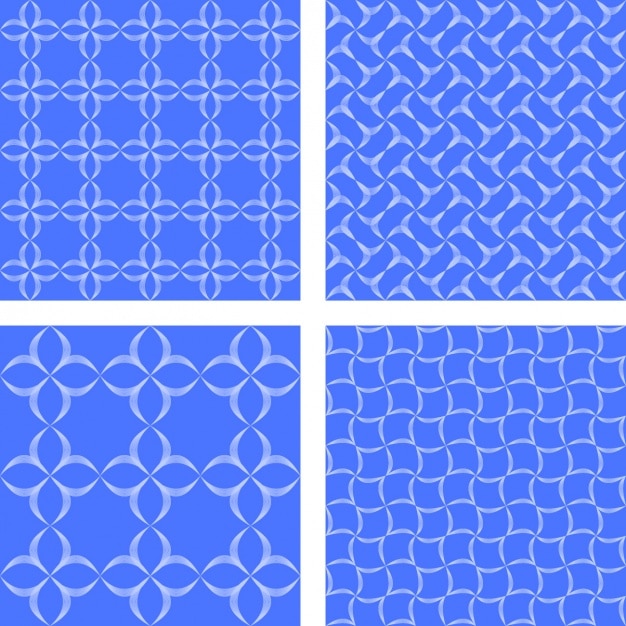 Free Vector coloured patterns collection