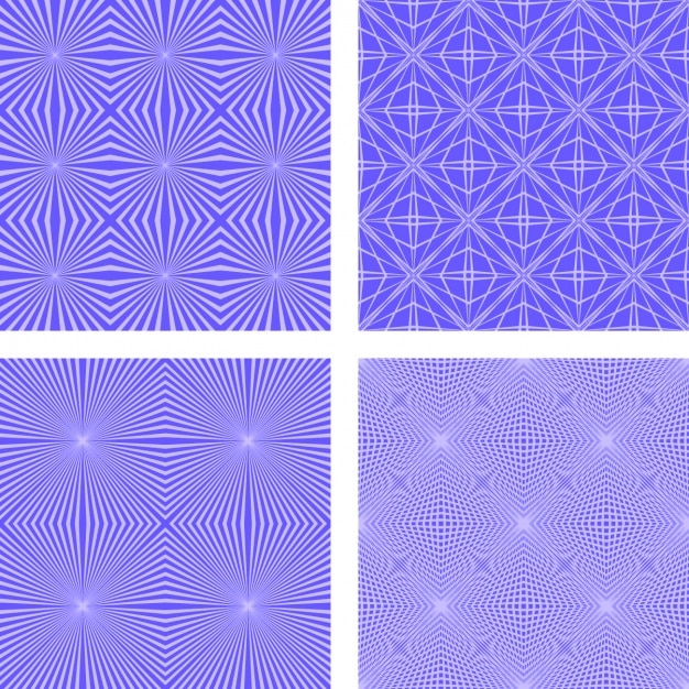 Free Vector coloured patterns collection