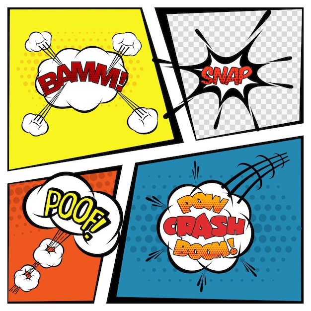 Comic Speech Bubbles