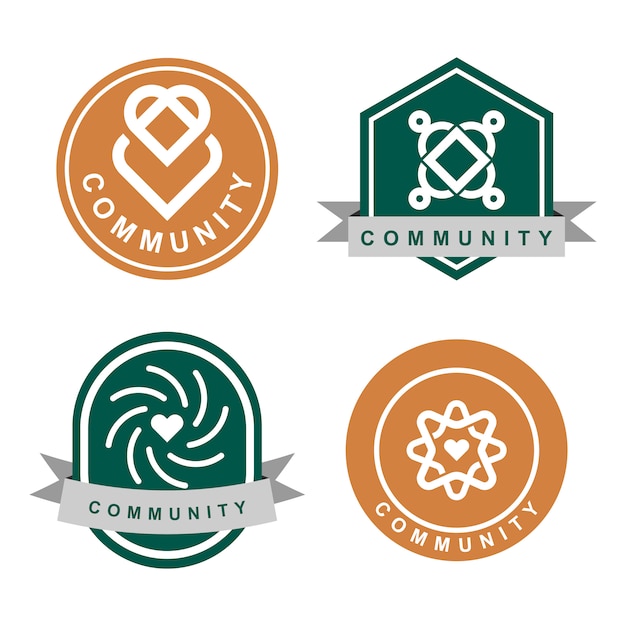 Free vector community logo