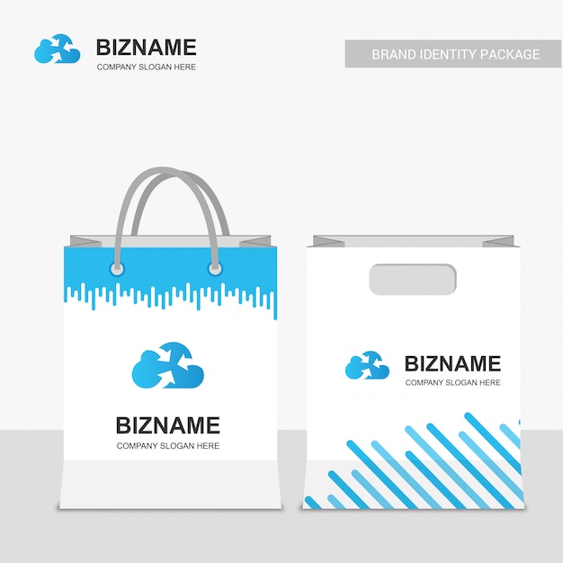 Company design shopping bags 