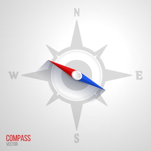 Compass Icon Illustration