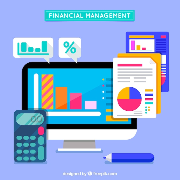 Computer and calcualtor with financial graphics