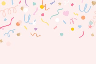 confetti illustrations