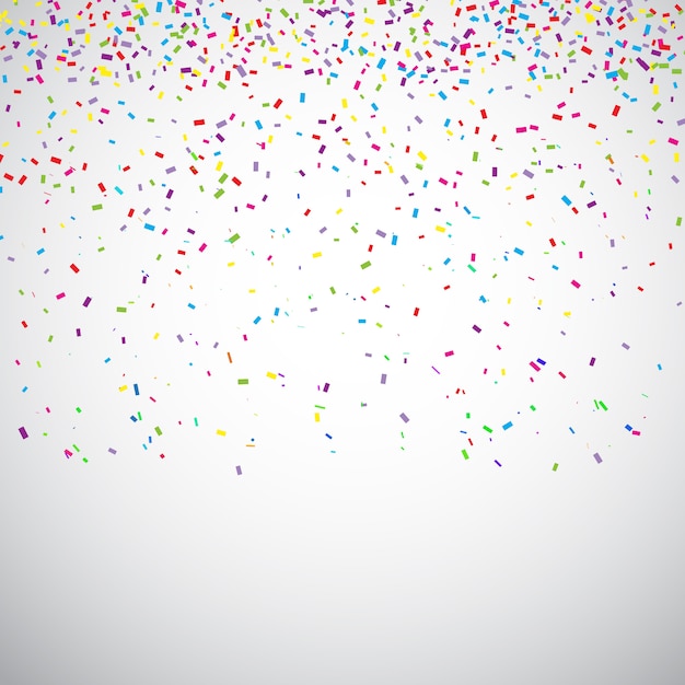 Free vector confetti background