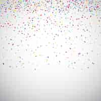 Free vector confetti background