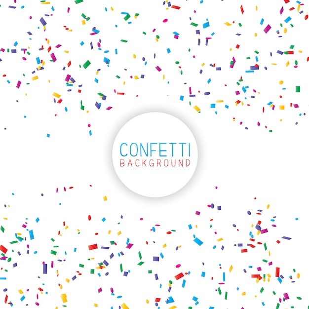 Confetti background 