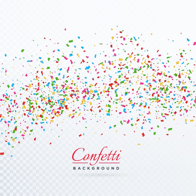 confetti burst background template design