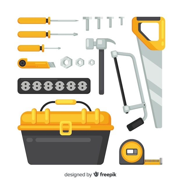 Free Vector construction equipment collection